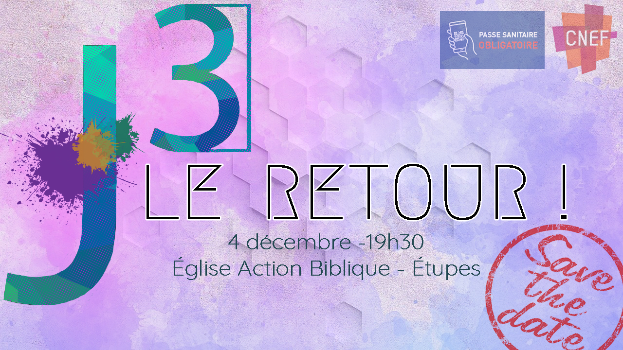 J3, le retour !